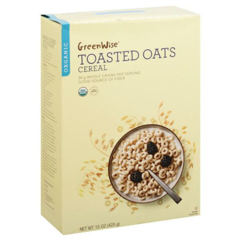 GreenWise Cereal Organic Toasted Oats The Loaded Kitchen Anna Maria