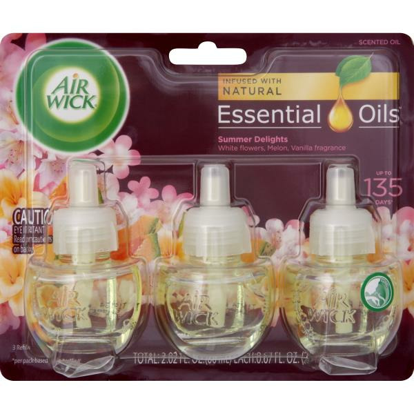 Air Wick Life Scents 0.67 oz. Summer Delights Scented Oil Plug-In
