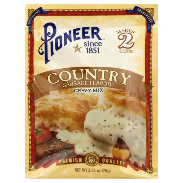 Pioneer Gravy Mix, Country Sausage Flavor | The Loaded Kitchen