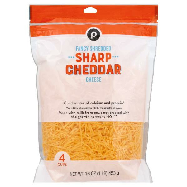 Publix Fancy Shredded Cheese, Sharp Cheddar | The Loaded Kitchen Anna ...