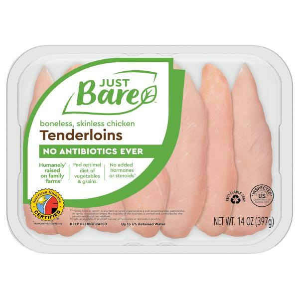Just BARE Chicken Tenderloins (14 oz)