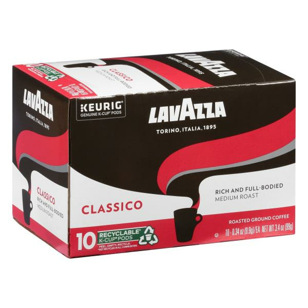 Lavazza mug & ground coffee bag