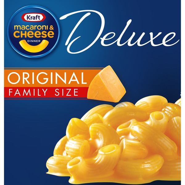 Kraft Deluxe Original Cheddar Mac and Cheese Frozen Meal - 12oz