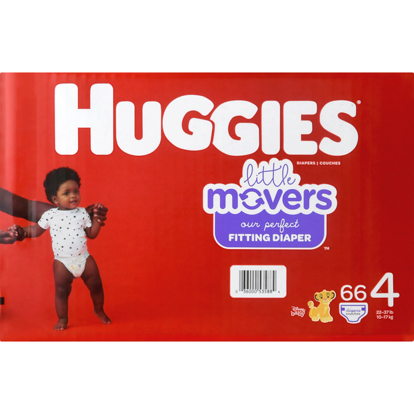 Huggies Little Movers Baby Diapers