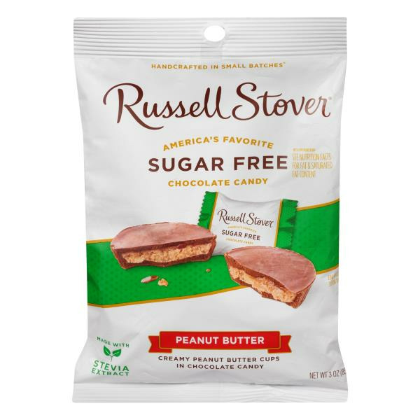 Russell Stover Chocolate Candy, Sugar Free, Peanut Butter | The Loaded ...