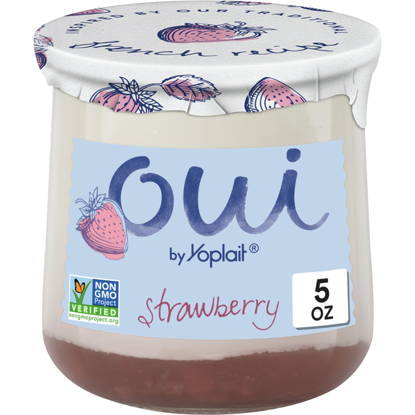 Oui by Yoplait Strawberry Gluten-Free French-Style Whole Milk