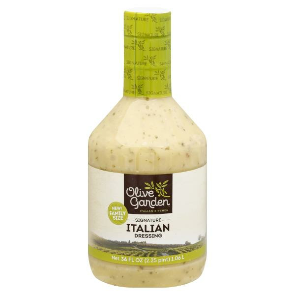 Olive Garden Signature Italian Dressing 36 Fl. Oz. Bottle, Salad Dressing