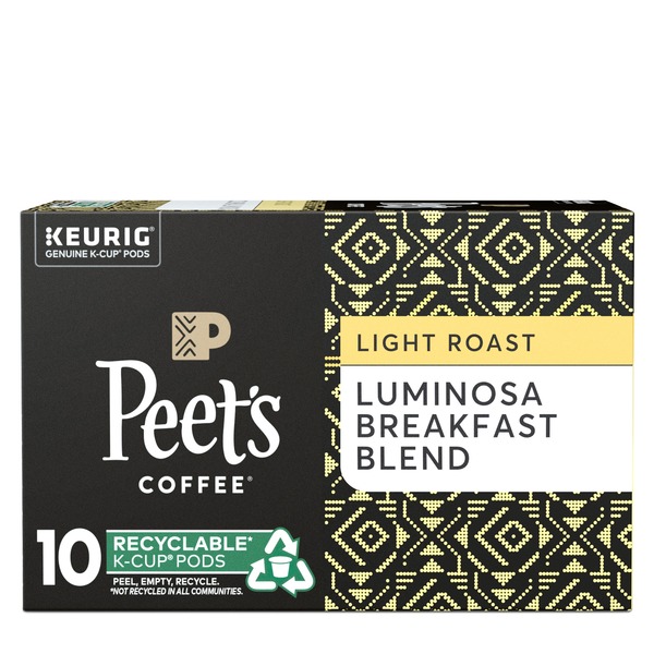 peet's luminosa breakfast blend k cups