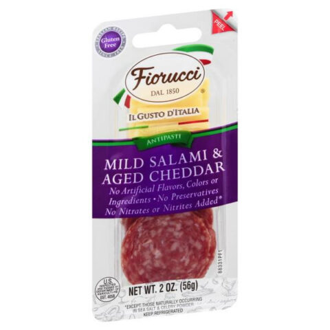 Fiorucci Il Gusto D’Italia Mild Salami & Aged Cheddar Snack | The ...