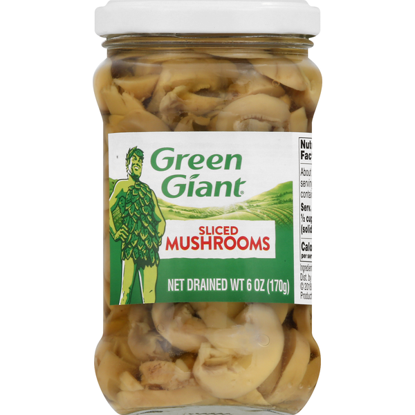 Del Monte Fresh Cut Sliced Mushrooms (6 oz. jar)