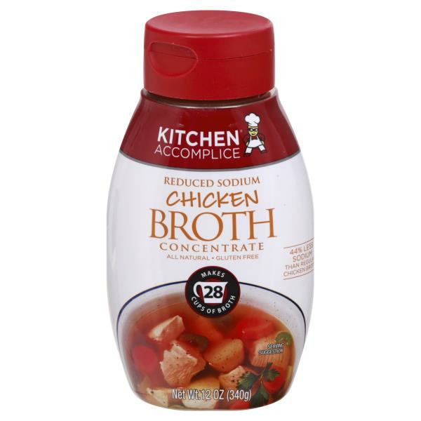 Kitchen Accomplice Chicken Broth Concentrate, Reduced Sodium | The ...