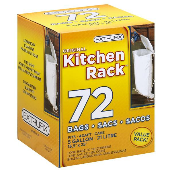 5 Gal. Kitchen Waste Bags (4 Rolls of 18 Bags Each) (72-Count)