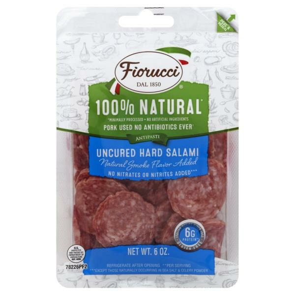 Fiorucci Uncured Hard Salami | The Loaded Kitchen Anna Maria Island