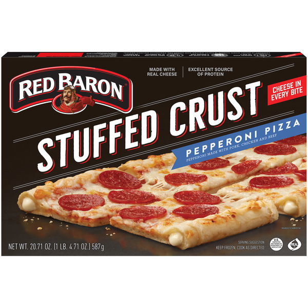 Red Baron Pepperoni Stuffed Crust Pizza | The Loaded Kitchen Anna Maria ...