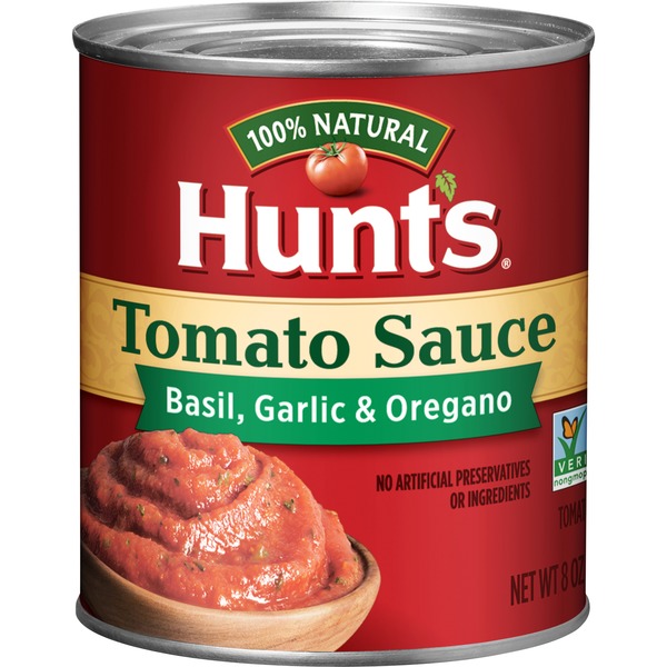 Hunt s Tomatoes Sauce With Basil Garlic And Oregano