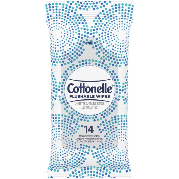 Cottonelle Flushable Wet Wipes Individually Wrapped Pack | The Loaded ...