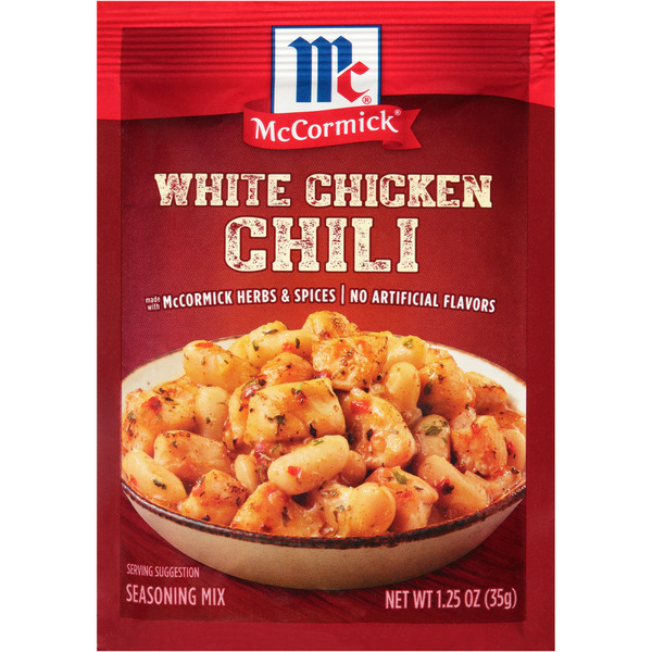 Mccormick® White Chicken Chili Seasoning Mix The Loaded Kitchen Anna Maria Island 