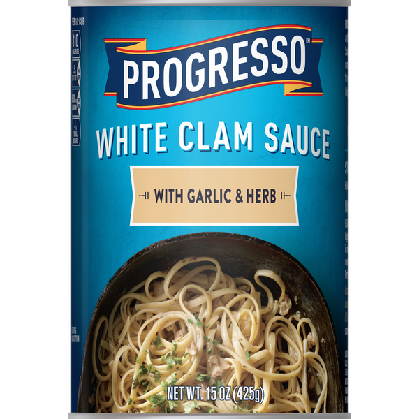 Progresso white clam deals sauce