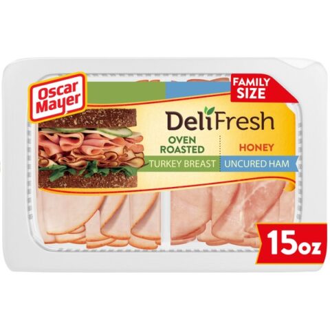 Oscar Mayer Oven Roasted Turkey Breast & Honey Uncured Ham Sliced | The ...