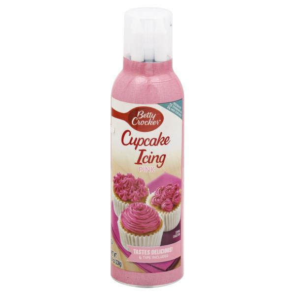 Betty Crocker Cupcake Icing, Pink  The Loaded Kitchen Anna Maria Island