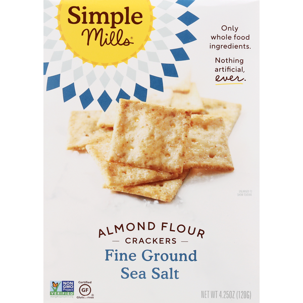 Simple Mills Fine Ground Sea Salt Almond Flour Crackers | The Loaded ...