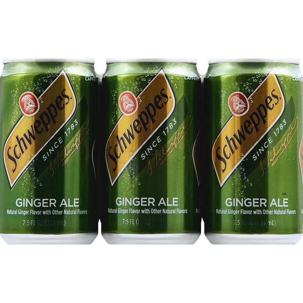 Schweppes 7.5 Fluid Ounce 6-Pack