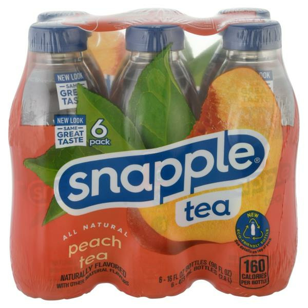 Snapple - Peach Tea - 16 oz (9 Plastic Bottles)