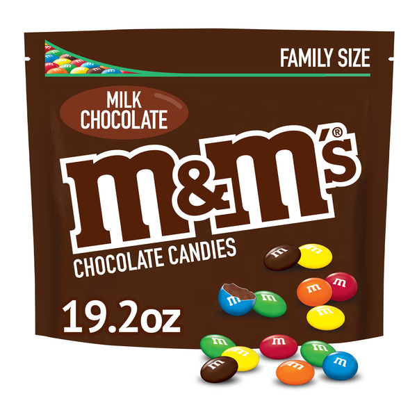 M&M's Peanut Milk Chocolate Harvest Mix Fall Candy, Family Size