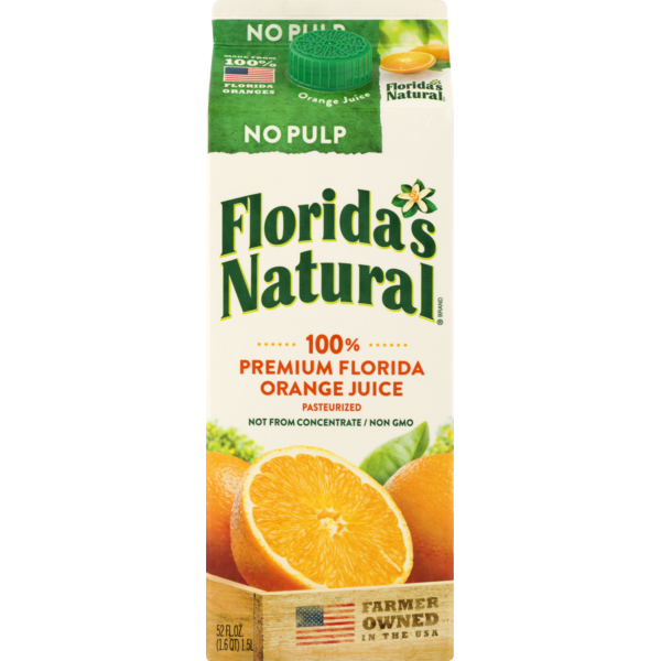 Florida’s Natural 100% Premium Florida Orange Juice No Pulp | The ...