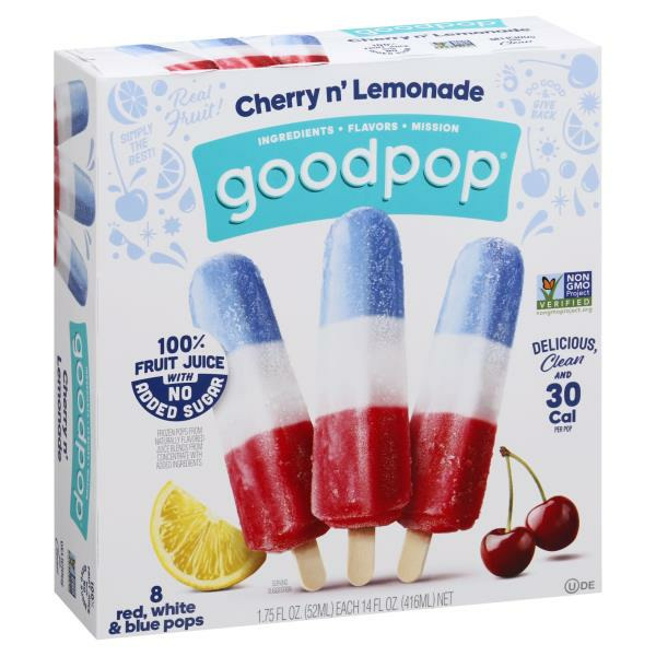 GoodPop  Cleaned Up Classics, Ice Pops + Dairy-Free Snacks