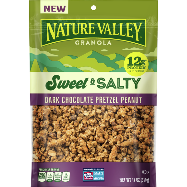 Nature Valley Sweet & Salty Dark Chocolate Pretzel Peanut Granola
