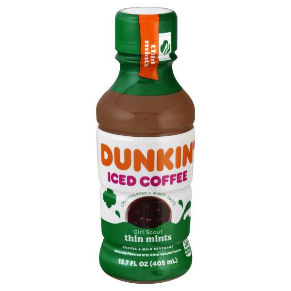 Dunkin’ Thin Mints Iced Coffee Bottle The Loaded Kitchen Anna Maria