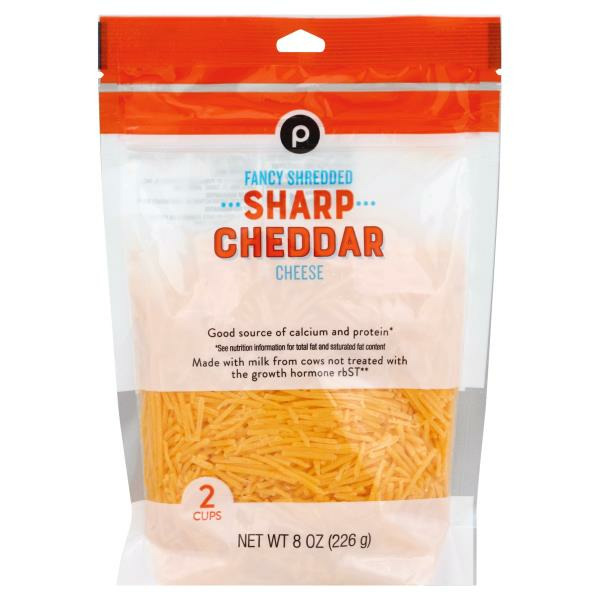 Publix Fancy Shredded Cheese, Sharp Cheddar | The Loaded Kitchen Anna ...