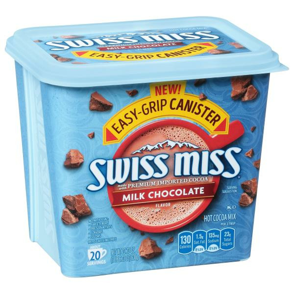 Swiss Miss is First in Cocoa for Recyclable Tub