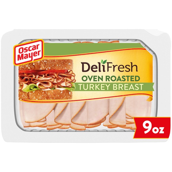 Oscar Mayer Deli Fresh Turkey Breast, Oven Roasted - 9 oz