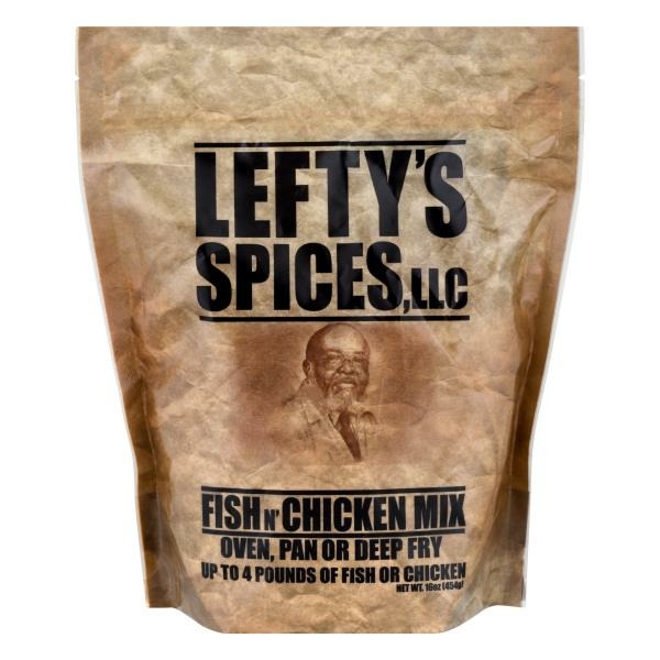 Fry Batter With Lefty's Famous Seasoning