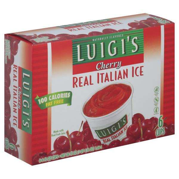 Luigi’s Italian Ice, Real, Cherry | The Loaded Kitchen Anna Maria Island