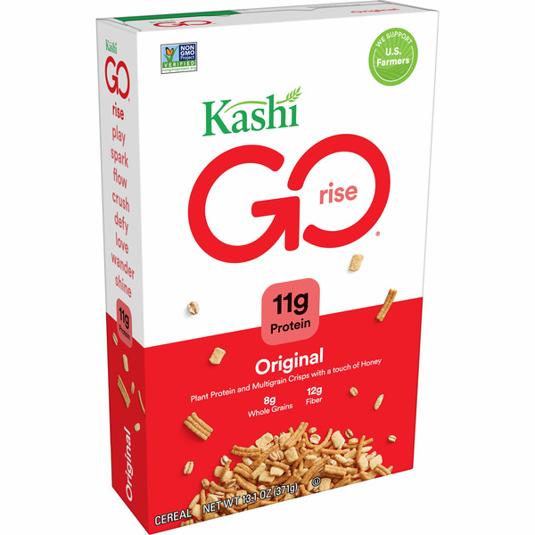 Kelloggs Kashi Go Breakfast Cereal Vegetarian Protein Fiber Cereal