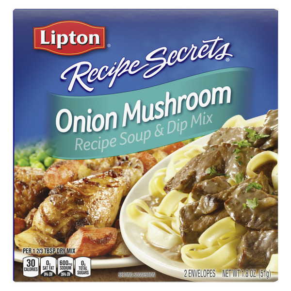Lipton Recipe Secrets Onion Recipe Soup and Dip Mix