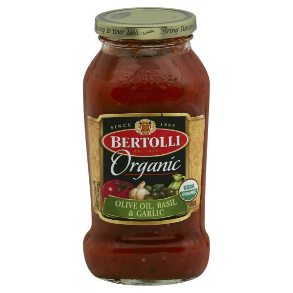 Bertolli Organic Olive Oil Basil Garlic Sauce The Loaded