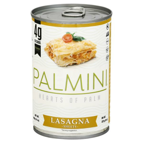 palmini hearts of palm lasagna sheets