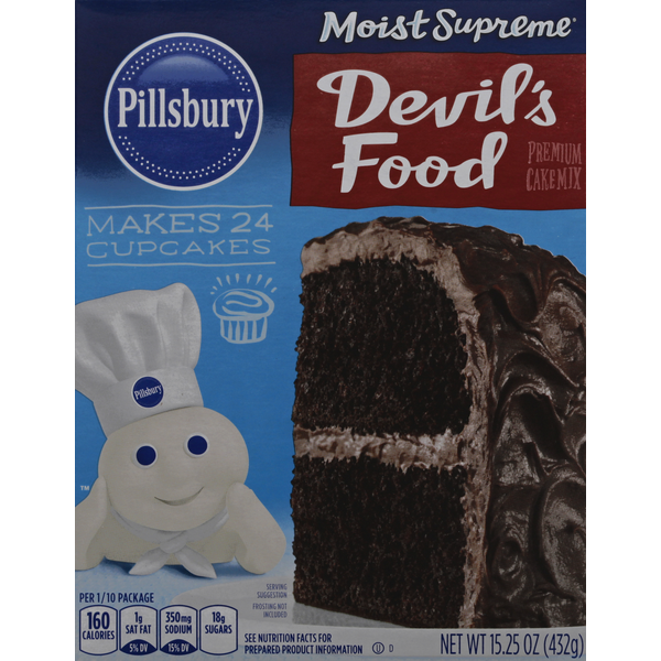 Amazon.com : Pillsbury Traditional Cake & Cupcake Baking Mix, Vanilla,  15.25 Oz, Pack of 12 : Vanilla Beans Spices And Herbs : Everything Else