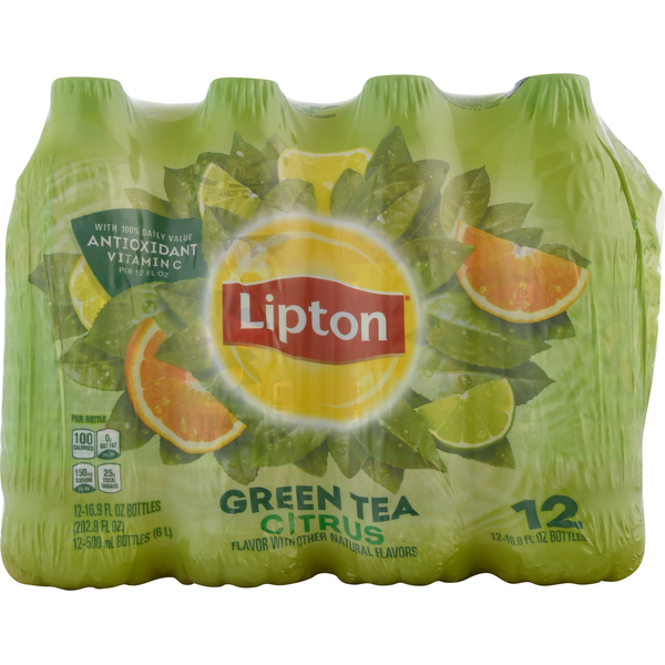 lipton green tea flavors