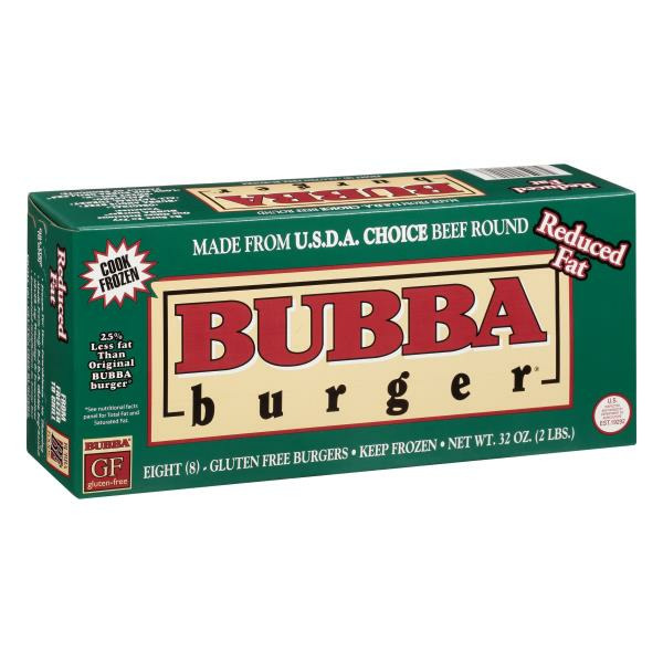BUBBA Burger, Reduced Fat BUBBA burger