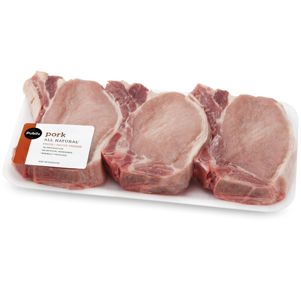 Publix Pork Loin Rib Chops, Center Cut | The Loaded Kitchen Anna Maria ...