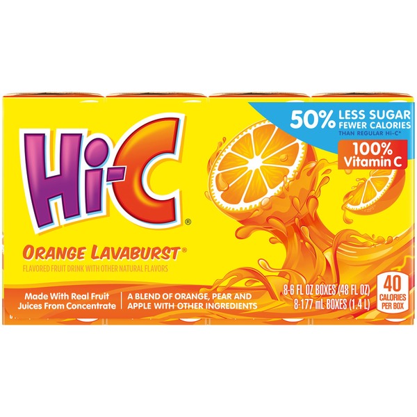 Hi-C Orange Lavaburst Cartons | The Loaded Kitchen Anna Maria Island