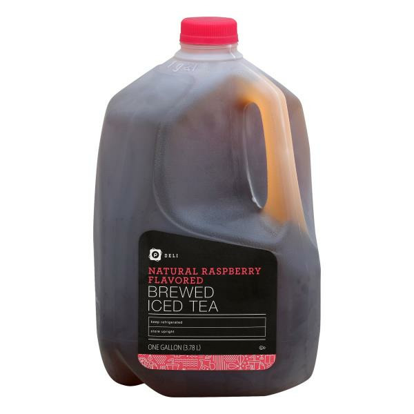 Publix Deli Iced Tea Natural Raspberry Flavored Brewed The Loaded