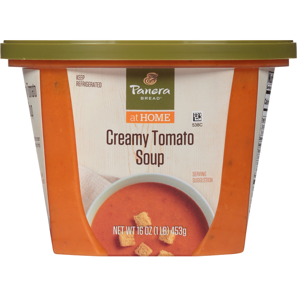 Panera Bread Ready-to-Heat Gluten Free Creamy Tomato Soup Cup, 16 oz -  Kroger