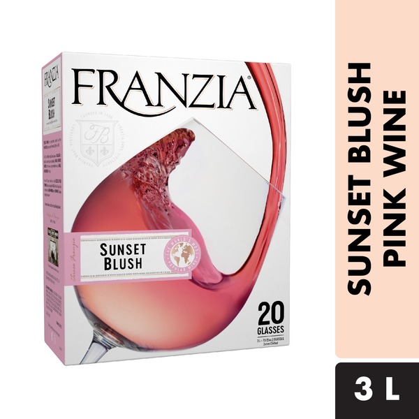 Franzia® Sunset Blush Pink Wine | The Loaded Kitchen Anna Maria Island