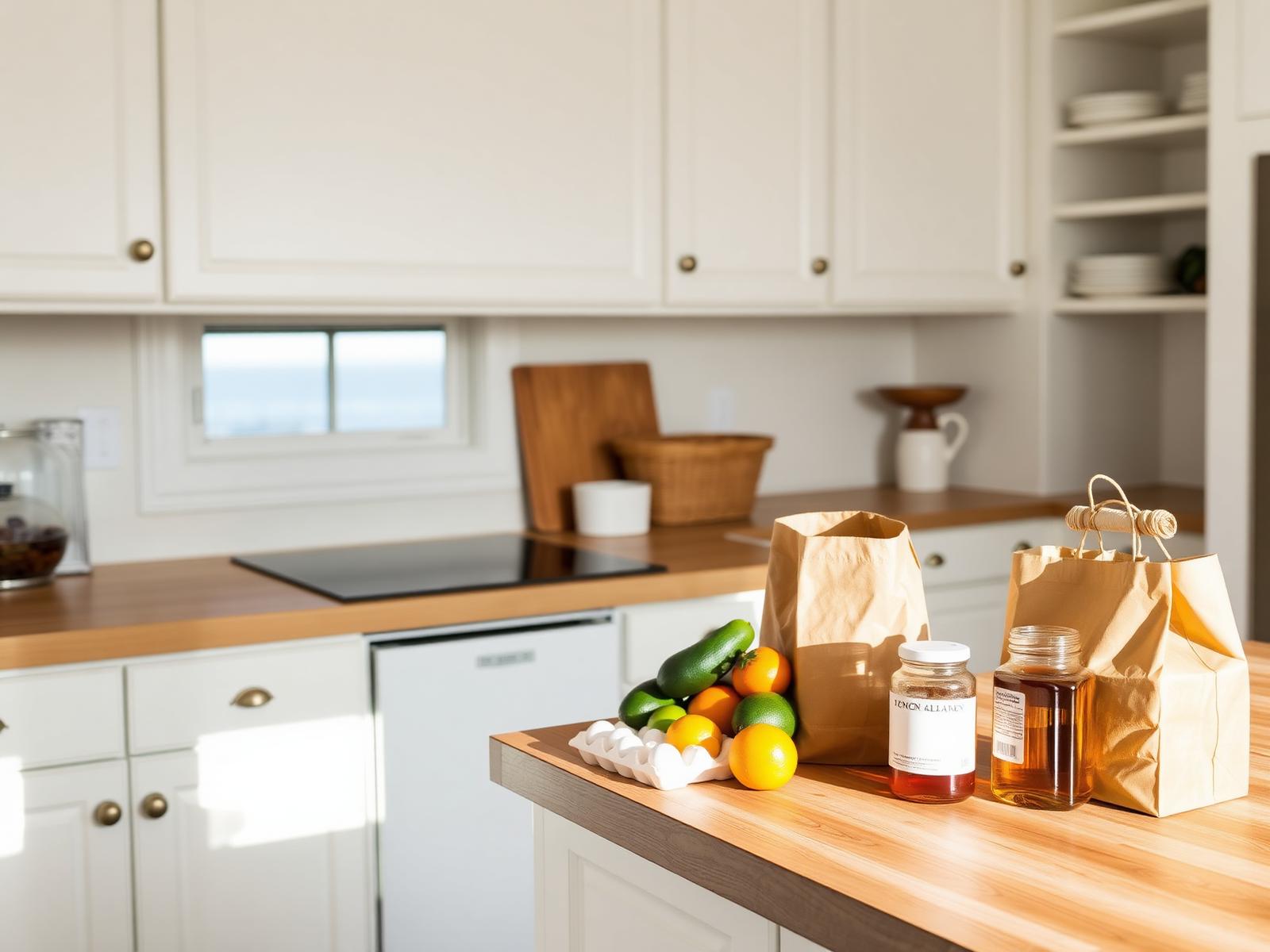 Stocked kitchen